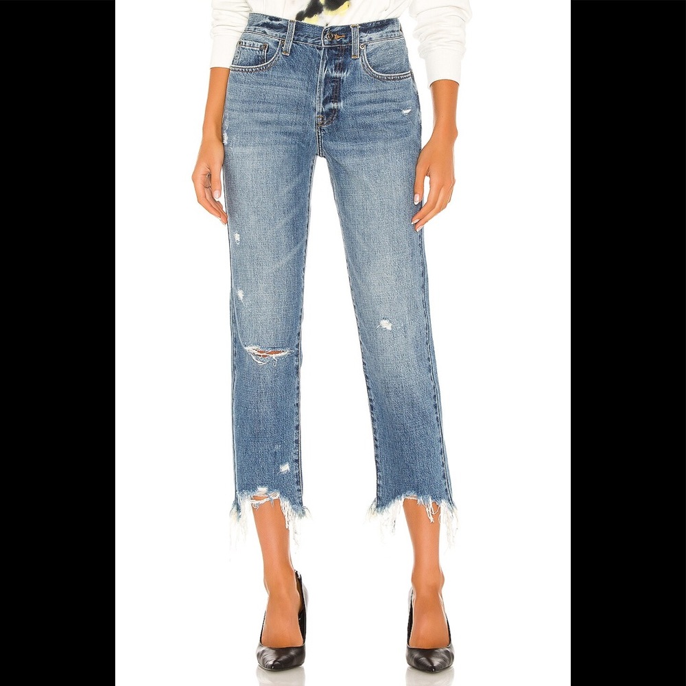 Pistola Charlie High Rise Straight Florence size 24 NWT